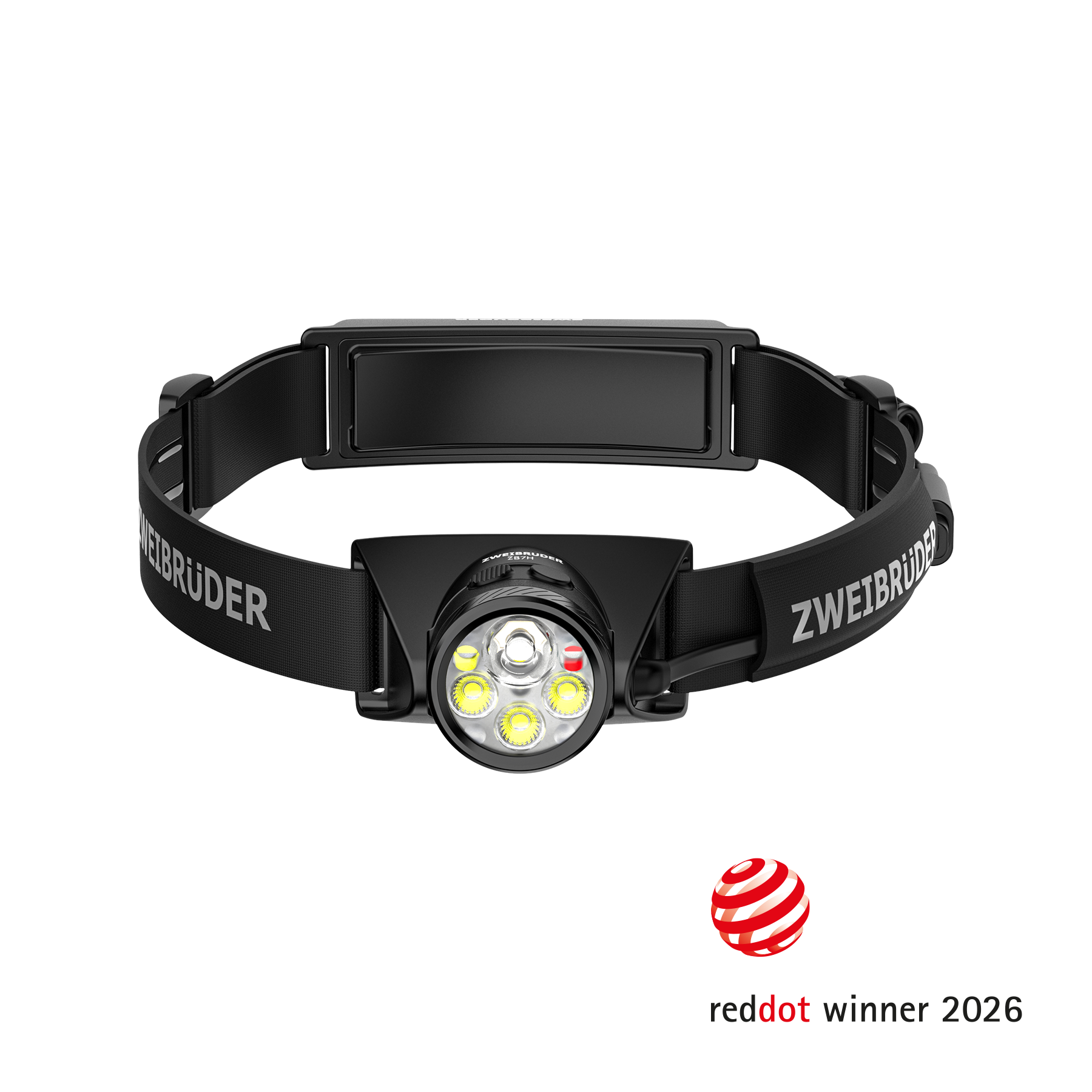 Zweibrüder ZB7H LED Stirnlampe mit 1200 Lumen