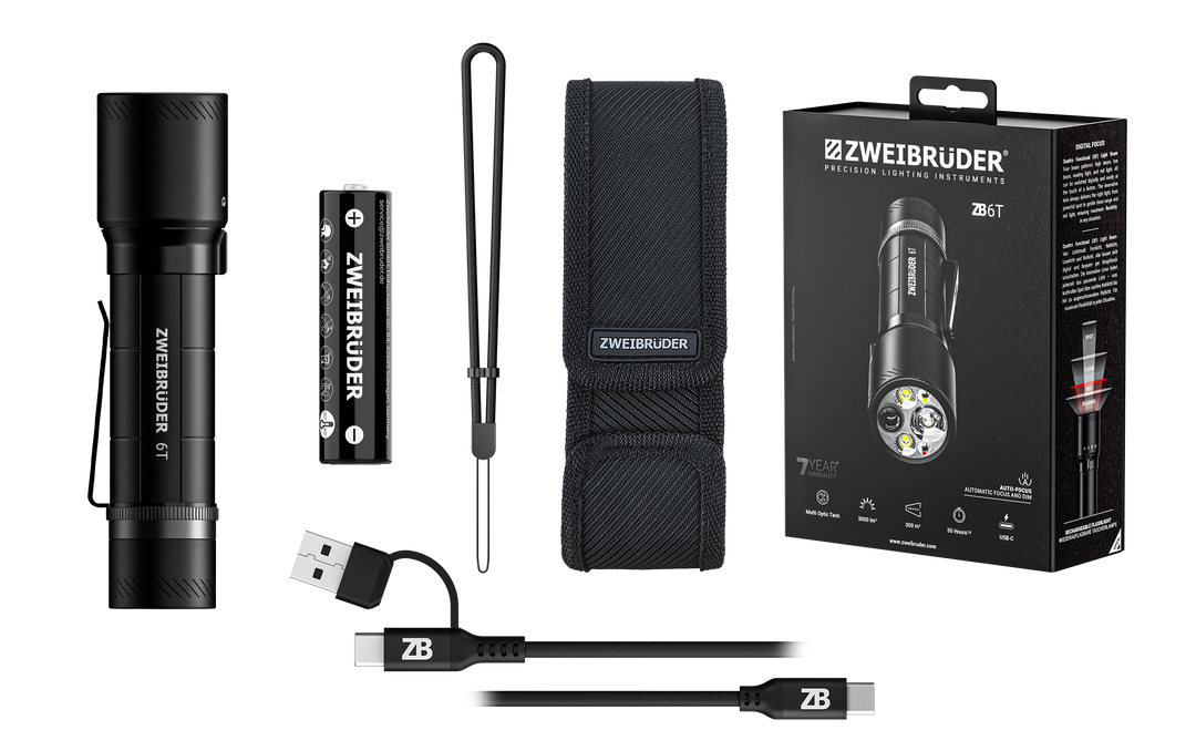 ZB6T Taschenlampe 3000lm