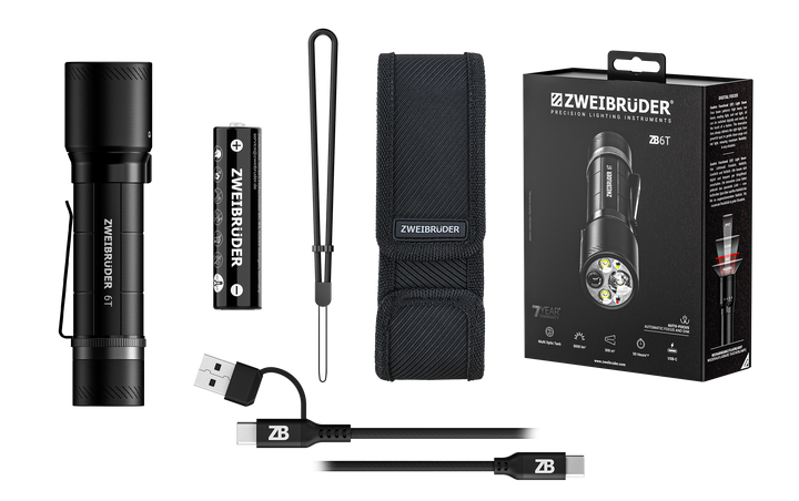 ZB6T Taschenlampe 3000lm
