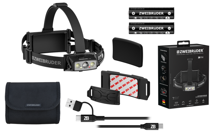 ZB11H Stirnlampe 2500lm