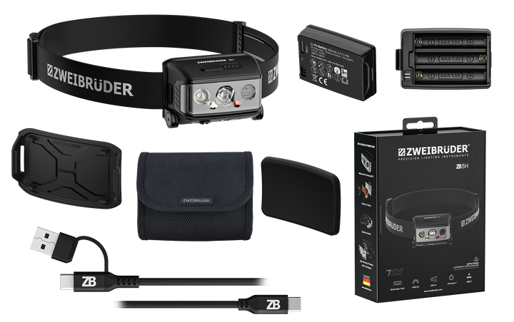 ZB5H Stirnlampe 1000lm