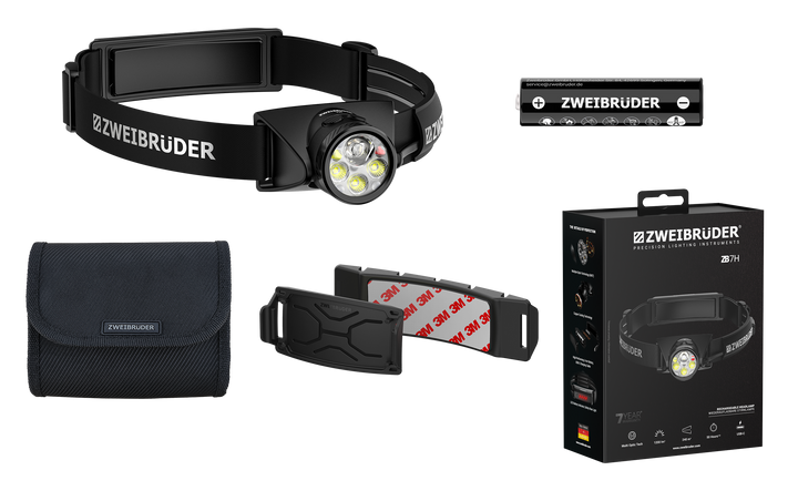 ZB7H Stirnlampe 1200lm