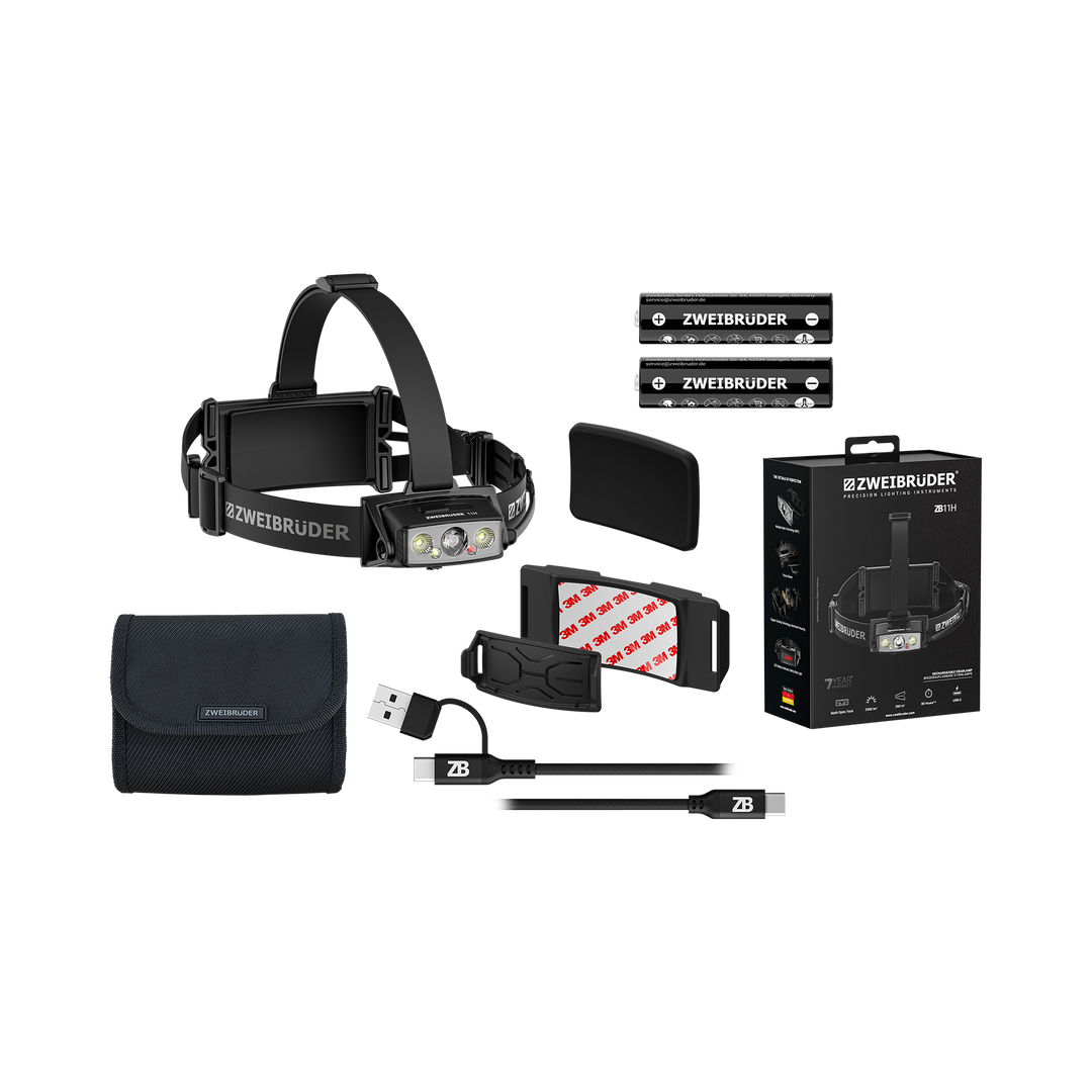 ZB11H Stirnlampe 2500lm
