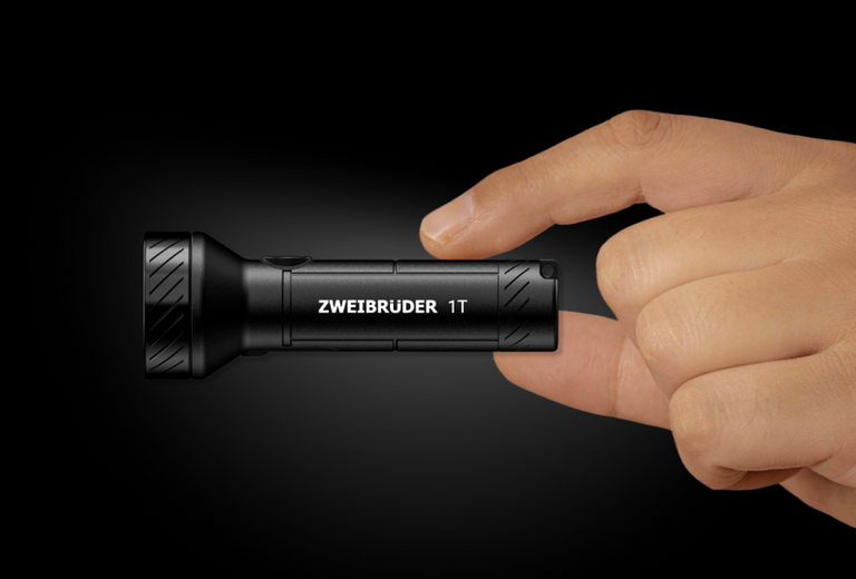 ZB1T LED Taschenlampe kompaktes Design aus Aluminiumgehäuse