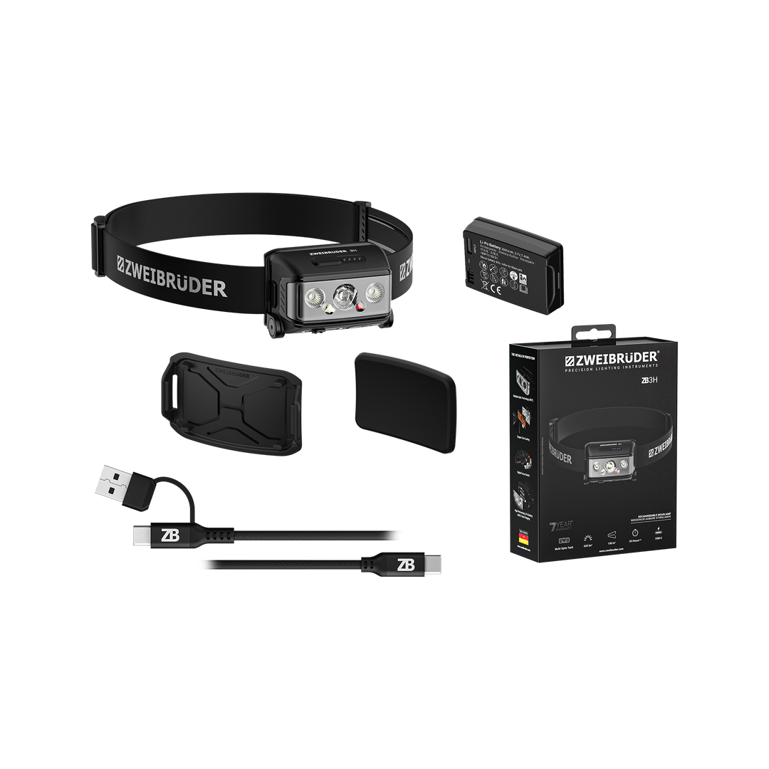 ZB3H Stirnlampe 600lm