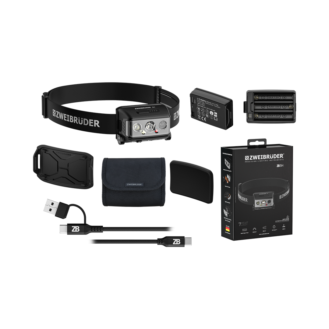 ZB5H Stirnlampe 1000lm