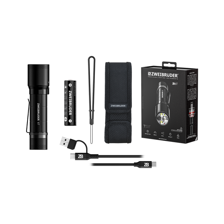 ZB6T Taschenlampe 3000lm