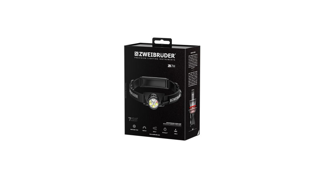 ZB7H Stirnlampe 1200lm