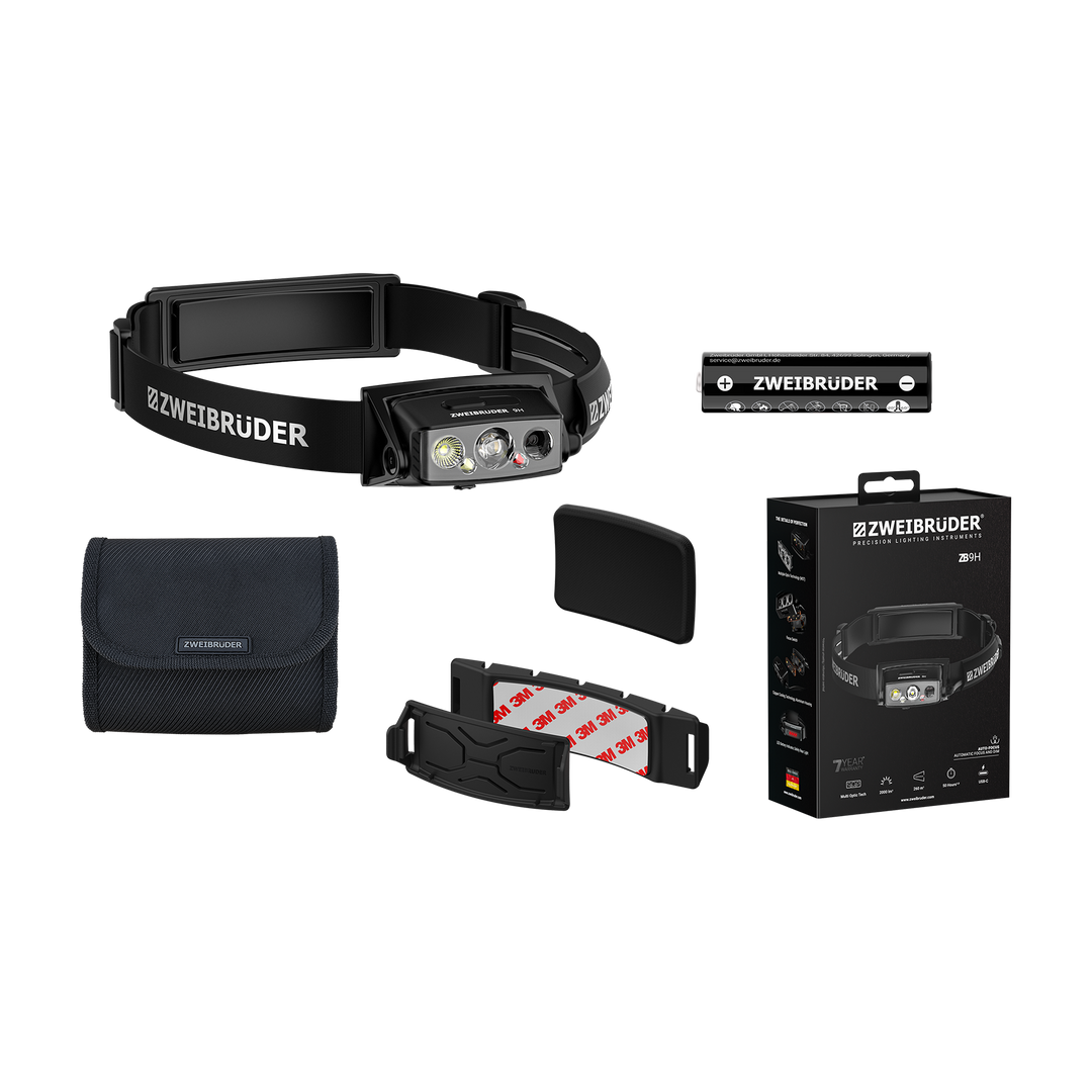 ZB9H Stirnlampe 2000lm