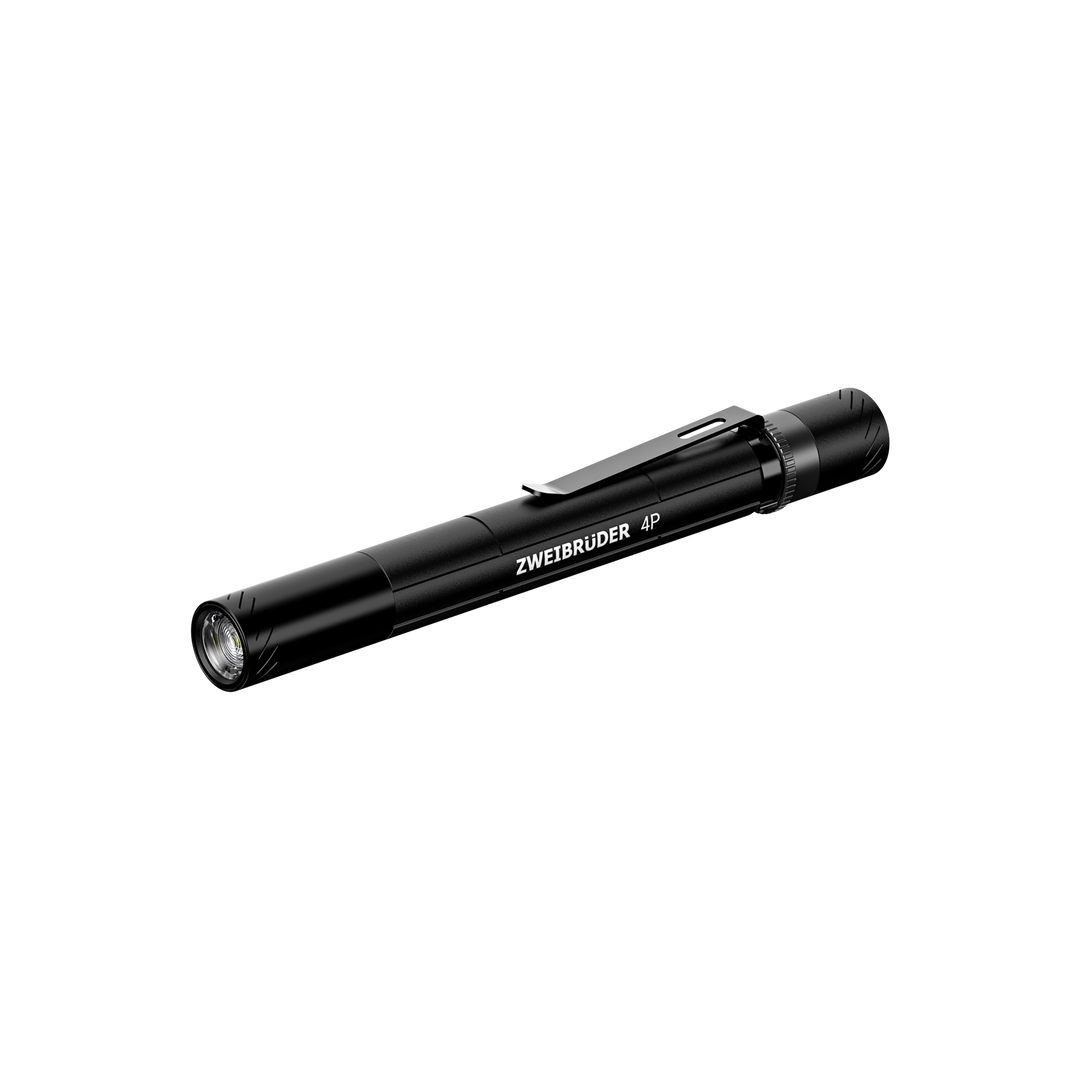 Zweibrüder ZB4P LED Taschenlampe 400 Lumen mit Aluminiumgehäuse
