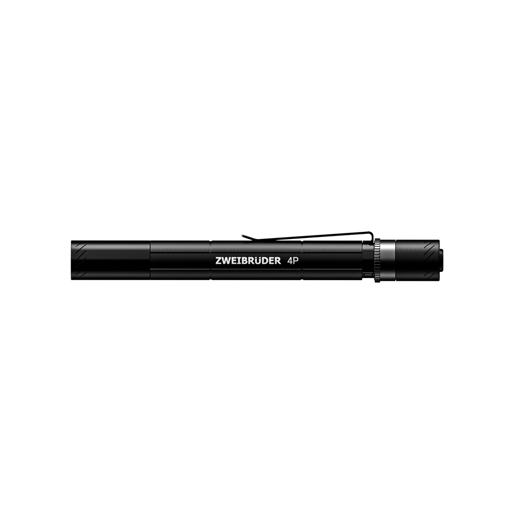 Zweibrüder ZB4P LED Taschenlampe Seitenansicht