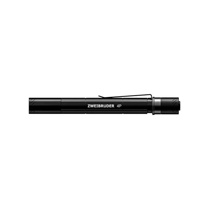 Zweibrüder ZB4P LED Taschenlampe Seitenansicht