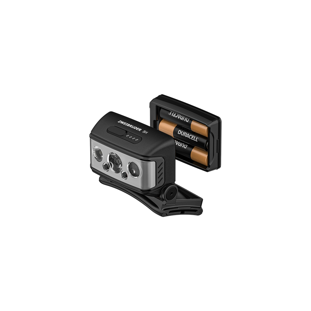 Zweibrüder ZB5H LED Stirnlampe mit Dual Power