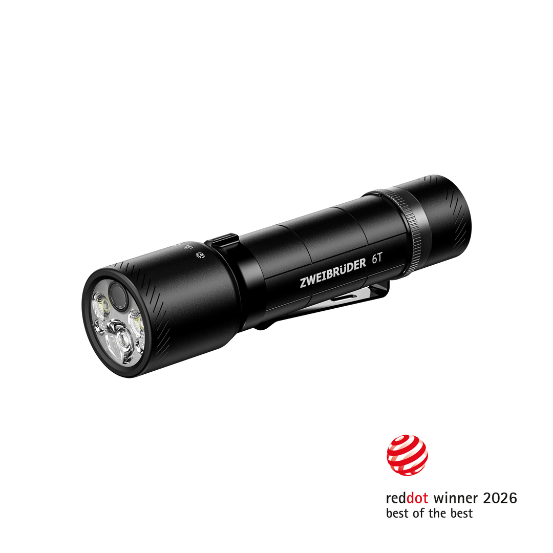 Zweibrüder ZB6T LED Taschenlampe mit 3000 Lumen