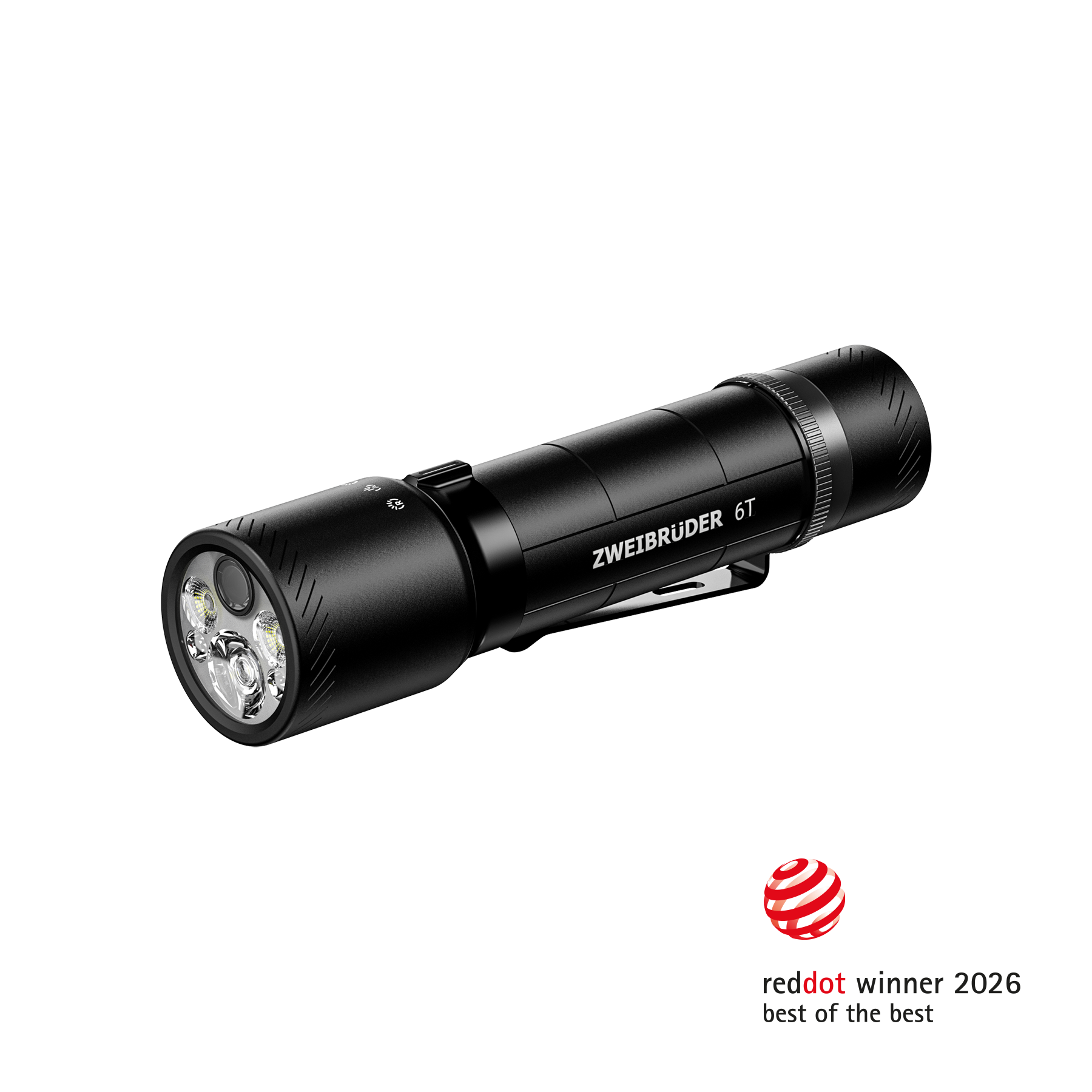 Zweibrüder ZB6T LED Taschenlampe mit 3000 Lumen