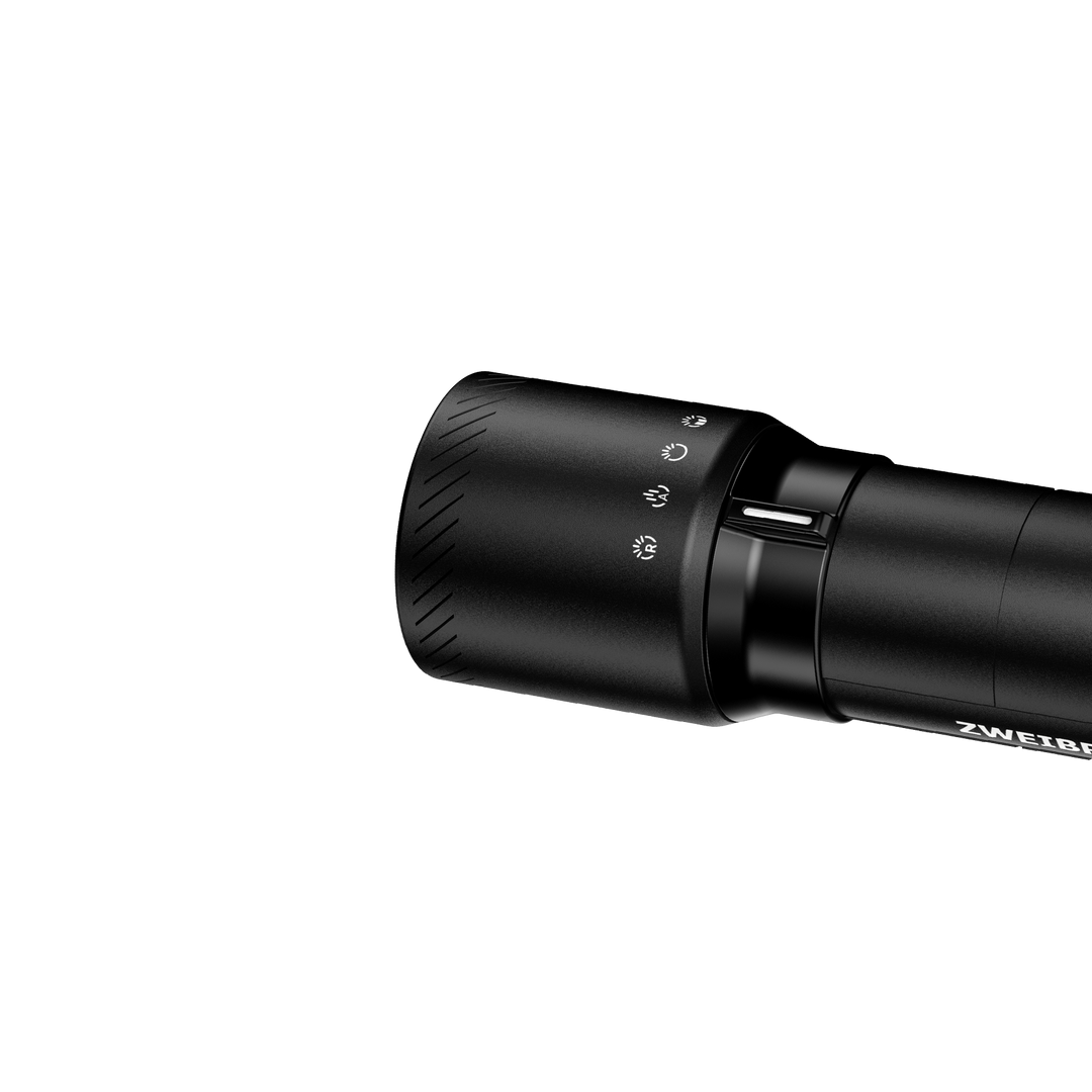 Zweibrüder ZB6T LED Taschenlampe mit Focus Switch